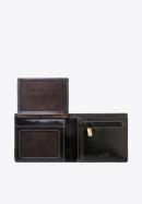 Férfi bőr pénztárca RFID védelemmel, fekete, 14-1-119-L4, Fénykép 3