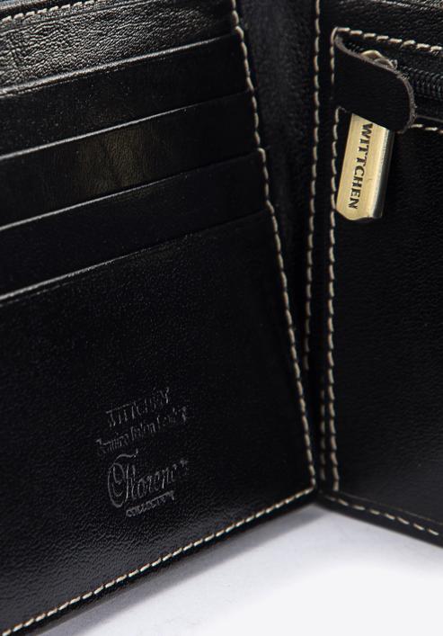 Férfi bőr pénztárca RFID védelemmel, fekete, 14-1-119-L4, Fénykép 7