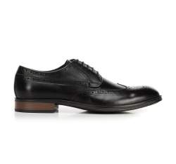Férfi brogs cipő klasszikus, fekete, 92-M-919-1-39, Fénykép 1