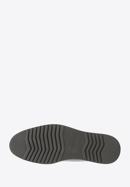 Férfi brogue félcipő modern gumihab talppal, fekete, 94-M-506-N-41, Fénykép 6