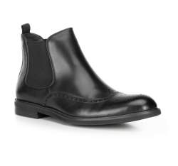 Férfi cipő, fekete, 89-M-914-1-44, Fénykép 1