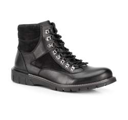 Férfi cipők, fekete, 89-M-911-1-39, Fénykép 1