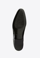 Férfi derby szabású fényes lakkbőr cipő, fekete, 98-M-704-1L-44, Fénykép 6