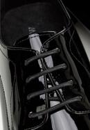 Férfi derby szabású fényes lakkbőr cipő, fekete, 98-M-704-1L-44, Fénykép 7