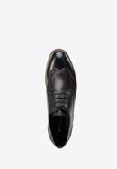 Férfi formális bőrcipő, fekete, 96-M-520-1-40, Fénykép 4