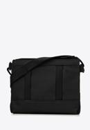 Férfi táska elülső pánttal, fekete, 56-3S-804-80, Fénykép 2