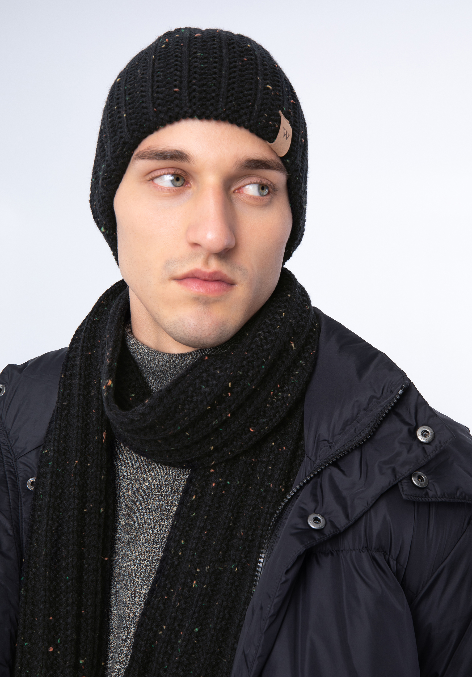 Férfi téli szett, fekete, 97-SF-003-1, Fénykép 1