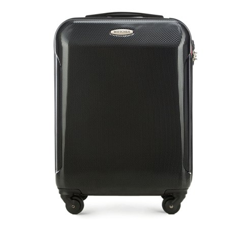 Kabinbőrönd  polikarbonátból egyenes, fekete, 56-3P-971-11, Fénykép 1