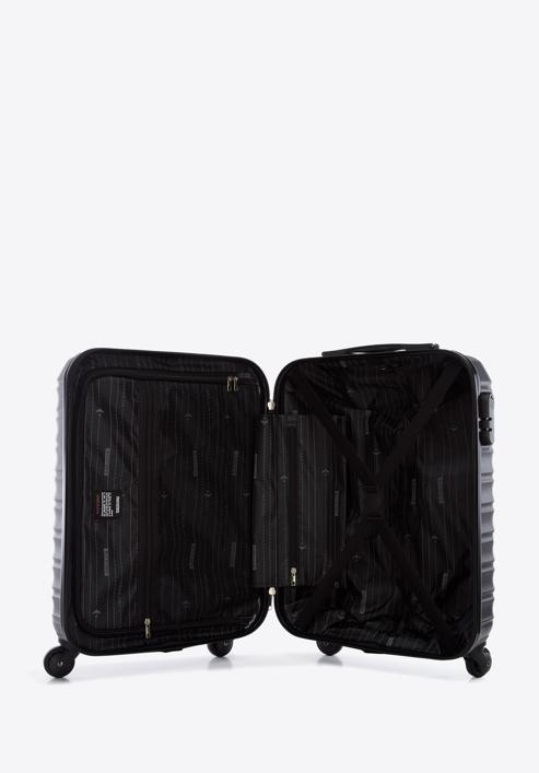Kisméretű bőrönd címkével, fekete, 56-3A-311-31Z, Fénykép 6