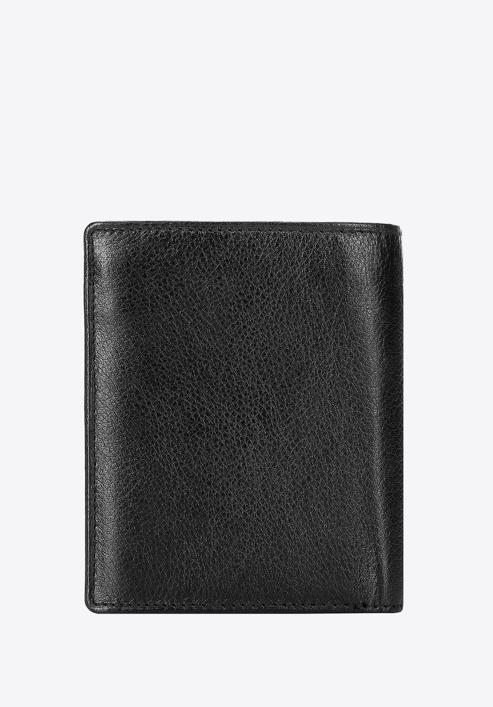 Kisméretű férfi bőr pénztárca, fekete, 21-1-009-10L, Fénykép 7