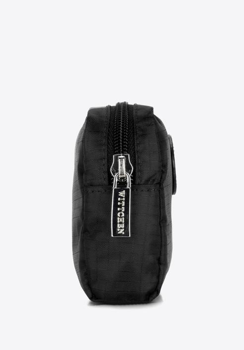 Kisméretű női neszeszer táska, fekete, 95-3-101-X11, Fénykép 2