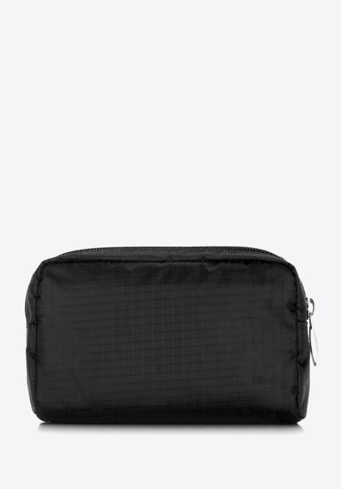 Kisméretű női neszeszer táska, fekete, 95-3-101-X11, Fénykép 4