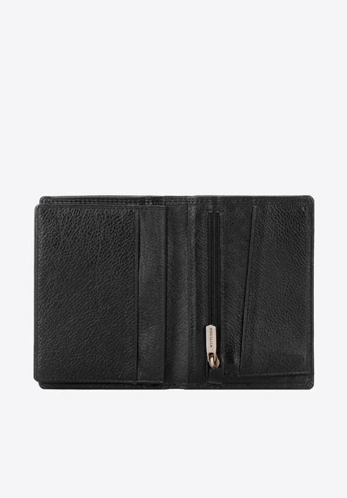Klasszikus bőr pénztárca, fekete, 21-1-020-10L, Fénykép 3