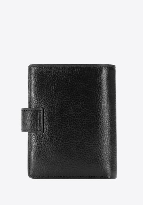 Közepes méretű női bőr pénztárca, fekete, 21-1-024-L1, Fénykép 5