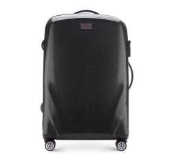 Közepes bőrönd, fekete, 56-3P-572-10, Fénykép 1
