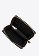 Női mintás mini pénztárca, fekete-krém, 97-1E-503-X1, Fénykép 2