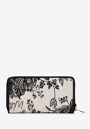 Női mintás pénztárca, fekete-krém, 97-1E-501-X4, Fénykép 4