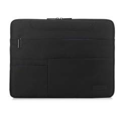 Laptop táska kontraszt zsebekkel, fekete, 91-3P-704-17, Fénykép 1