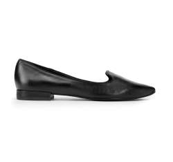 Lords hegyes cipő bőrből, fekete, 93-D-752-G-36, Fénykép 1