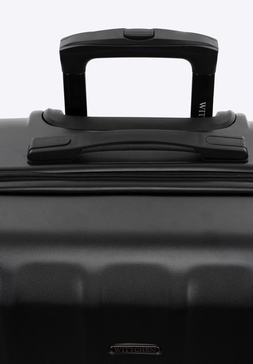 Nagy bőrönd polikarbonát anyagból, fekete, 56-3P-113-86, Fénykép 10