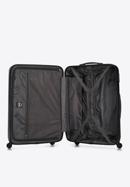 Nagy bőrönd polikarbonát anyagból, fekete, 56-3P-113-90, Fénykép 5