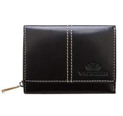 Női bőr pénztárca, fekete, 14-1-121-L1, Fénykép 1