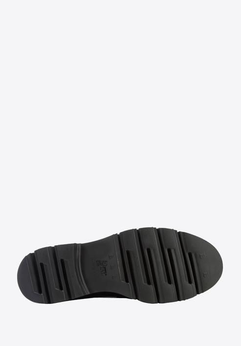 Női bőr loafer cipő, fekete, 97-D-111-1-37_5, Fénykép 6