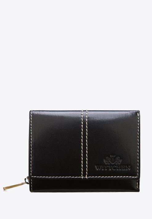 Női bőr pénztárca, fekete, 14-1-121-L3, Fénykép 1