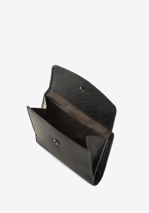 Női bőr pénztárca, fekete, 14-1-010-L11, Fénykép 4