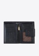 Női bőr pénztárca elegáns patenttal, fekete, 14-1-048-L5, Fénykép 2