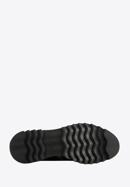 Női lakkbőr tornacipő csattal, fekete, 97-D-100-1-40, Fénykép 6