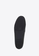 Női zárt papucs dekoratív csattal, fekete, 98-D-954-1-39, Fénykép 6