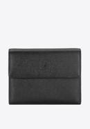 Saffiano bőrből készült női pénztárca, fekete, 14-1S-044-3, Fénykép 1