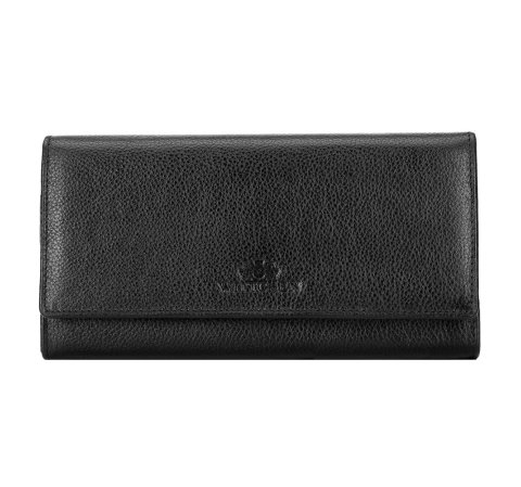Női bőr pénztárca, fekete, 21-1-052-10L, Fénykép 1