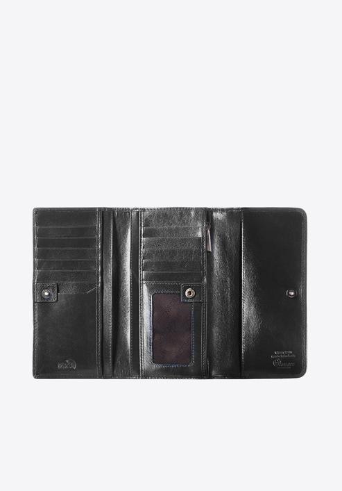 Lakkbőr női pénztárca, fekete, 14-1L-002-1, Fénykép 2