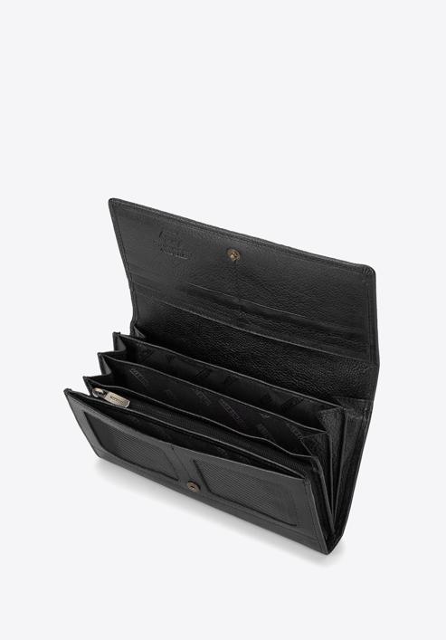 Női bőr pénztárca, fekete, 21-1-052-10L, Fénykép 3