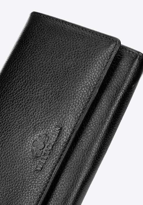 Női bőr pénztárca, fekete, 21-1-052-10L, Fénykép 5
