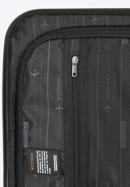 Polikarbonát kabin bőrönd, fekete, 56-3P-981-91, Fénykép 10