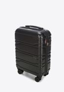 Polikarbonát kabin bőrönd, fekete, 56-3P-981-31, Fénykép 4