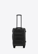 Polikarbonát közepes bőrönd, fekete, 56-3P-982-11, Fénykép 3