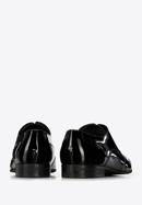 Elegáns férfi oxford lakkbőr cipő két tónussal, fekete-sötétkék, 96-M-503-1N-40, Fénykép 4