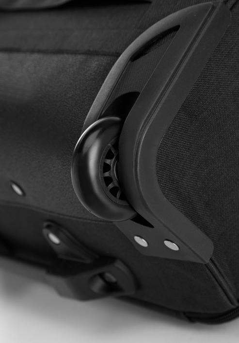 Üzleti táska kerekekkel, fekete-szürke, 56-3S-508-10, Fénykép 10