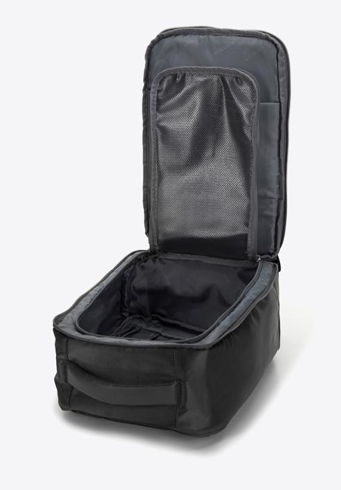 Utazó hátizsák több funkciós, fekete-szürke, 56-3S-706-00, Fénykép 3