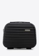 ABS bordázott utazó neszeszer táska, fekete, 56-3A-314-31, Fénykép 1
