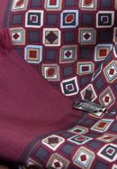 Pánská hedvábná šála, fialovo-šedá, 93-7M-S41-1, Obrázek 4