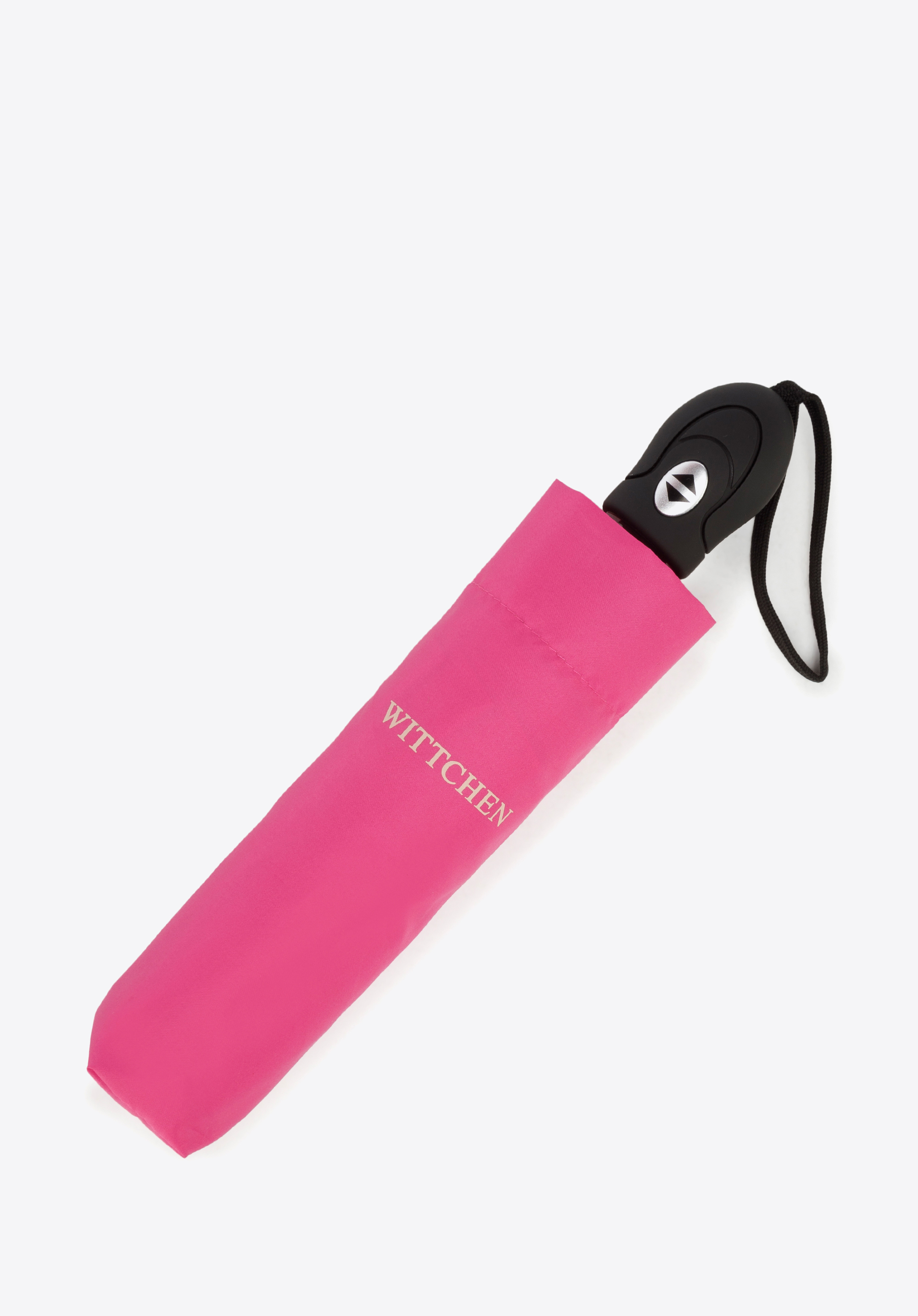 Taschenregenschirm mit Auf- und Zu-Automatik, Fuchsia, PA-7-120-PP, Bild 1