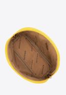 Geantă cosmetică din piele ecologică lăcuită, mare, galben, 89-3-561-Y, Fotografie 3