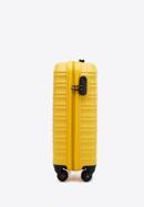 Valiză de cabină cu ABS, cu dungi orizontale, galben, 56-3A-311-35, Fotografie 2