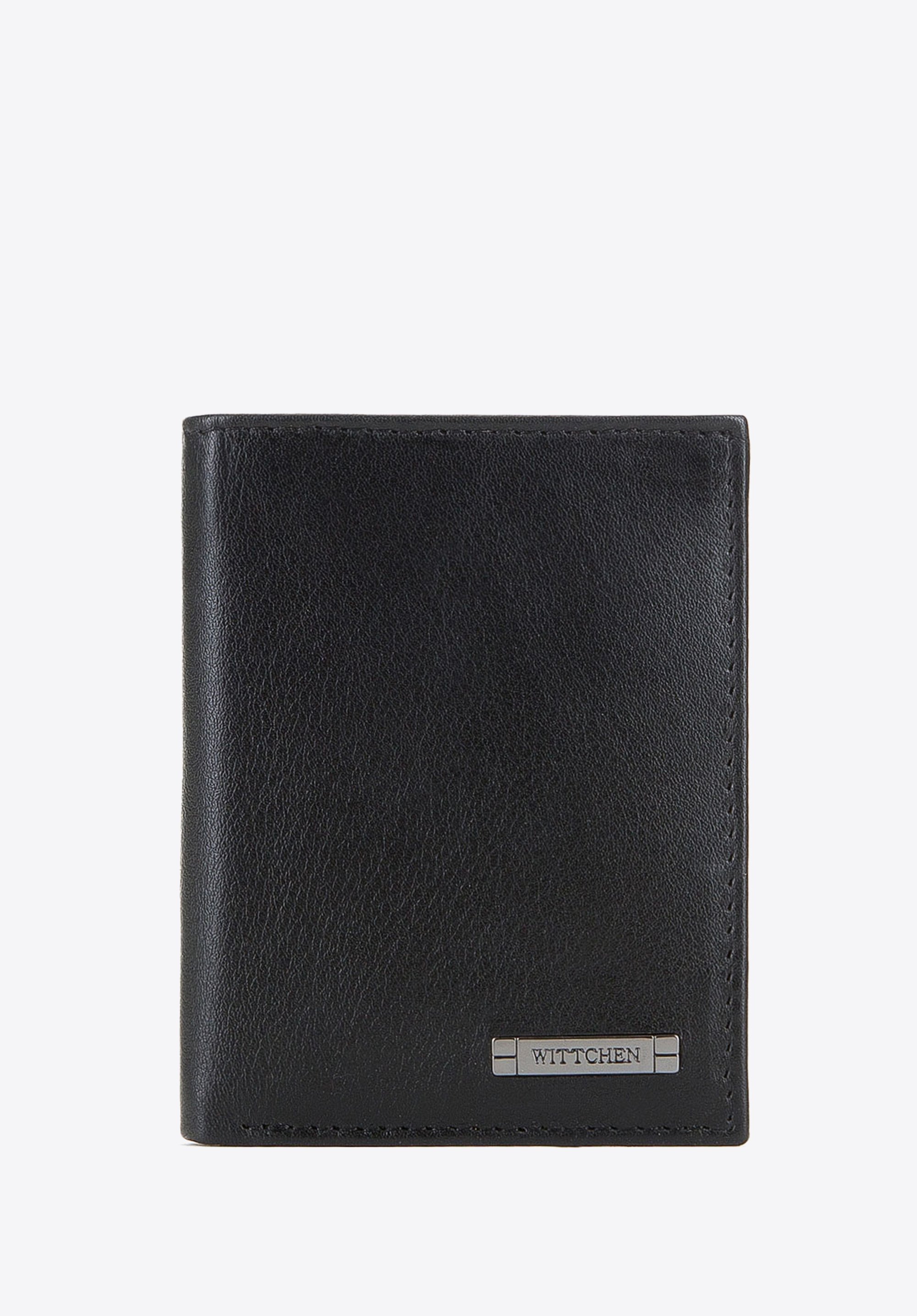 Гаманець, чорно-темно-синій, 26-1-424-1N, Фото 1