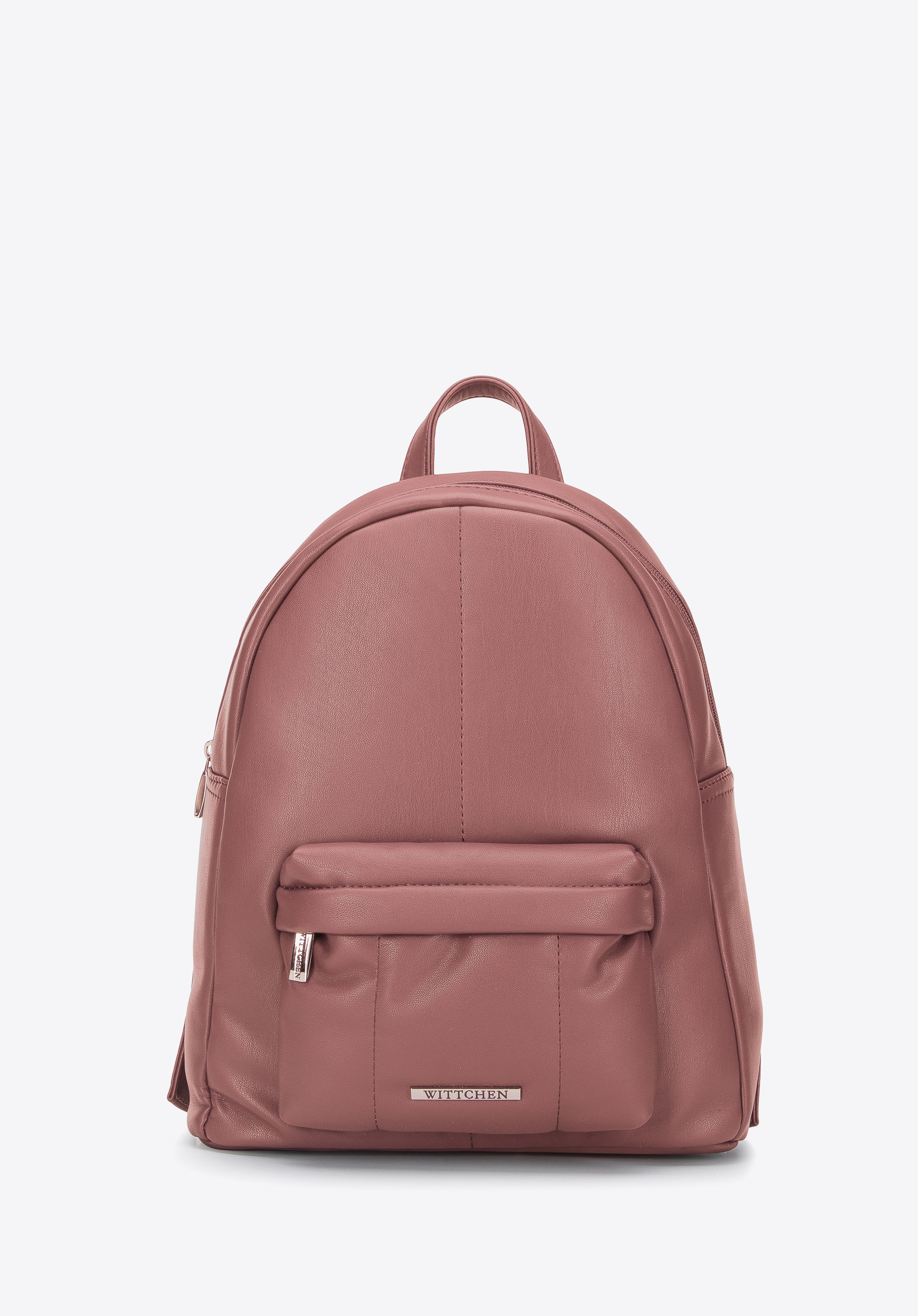 Damen-Rucksack aus Kunstleder | WITTCHEN | 95-4Y-425, gedämpftes rosa, 95-4Y-425-9, Bild 1